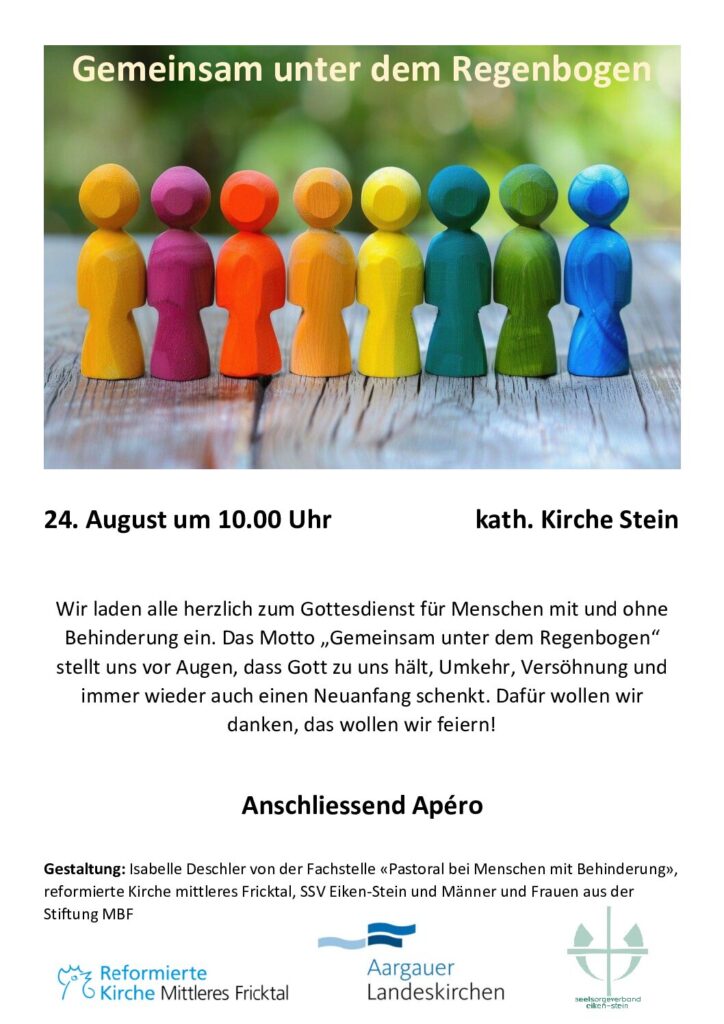 Gemeinsam unter dem Regenborgen Flyer Gemeinsam unter dem Regenborgen Flyer